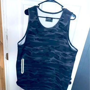 ASRV Size XL- Camo Zipper Pocket Tank  Perfect Condition RARE hard to find !